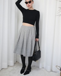 (spiaaich)wool skirt