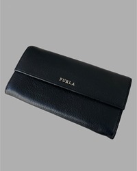 (FURLA) black wallet