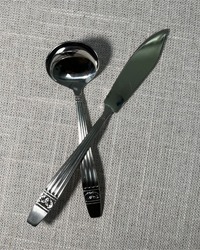 sugar spoon , butter knife set
