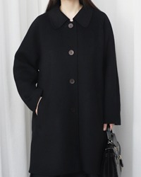 black cashmere coat