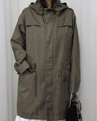 (burberry)military jacket