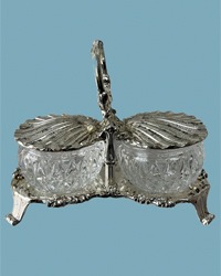 antique shell bowl