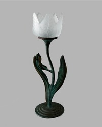 flower candle holder