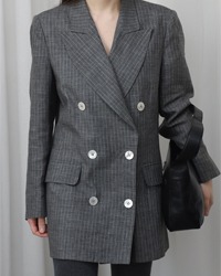 (maxmara)linen suit jacket