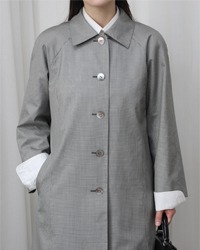 (Leilian)silk trench coat
