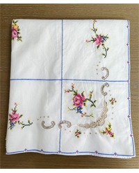 flower tablecloth