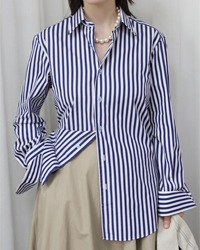 (thomas mason for azabu tailor)stripe shirt