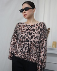 (the first)leopard knit
