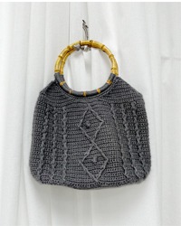 (RUE DU BAC)knit bag