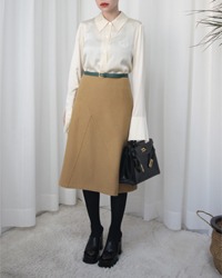 (NEMI)wool skirt