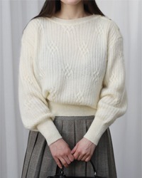 (cordier)mohair knit