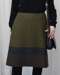 (cara o cruz)wool skirt