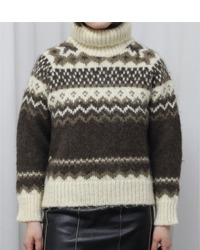 (norlander)heavy wool knit