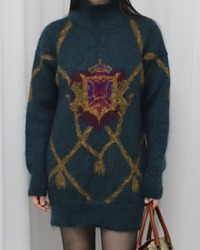 (ELLEN  TRACY)mohair knit