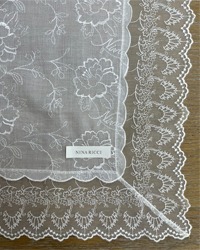 (NINA RICCI) lace handkerchief