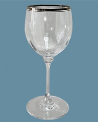 (MIKIMOTO) crystal wine glass set (2ea)