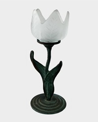 flower candle holder