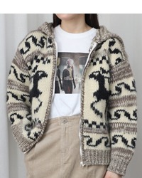 (MADY CLUB)heavy wool knit outer
