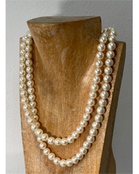pearl long nacklace