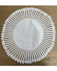 Crochet table mat