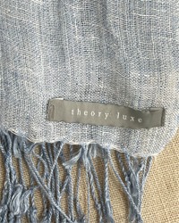 (theory luxe) linen scarf