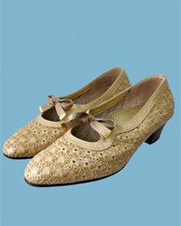 vintage ribbon shoes / japan